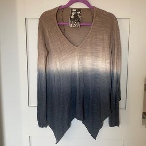 Young Fabulous & Broke ombré sweater xs